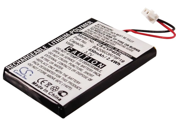 Battery for Creative DAP-FL0040 Zen V Plus