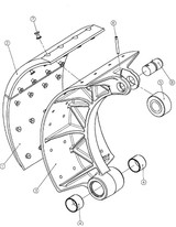 SIS/546-360-3113 - Brake Lining Set 210