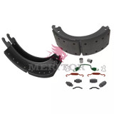 TDA XKW3124720QP, 2 Reman Brake Shoes And Hardware Kit