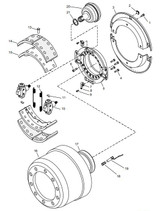 SIS 546-360-2111, Brake Lining Set