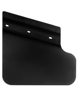 BTS CF3526RH24PB, Mudflap -24 In, Black, Right Hand, Poly