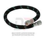 A12-23236-060, Hose Assembly - Wire Braid, #10, High Temperature