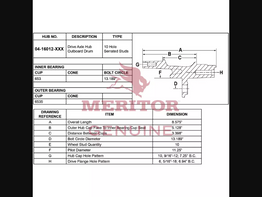 TDA 0416012003, Wheel Hub