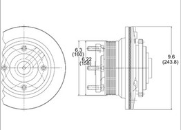 HOR/791018 - Reman Clutch Hts Cat