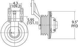 HOR/791095 - Reman Fan Clutch