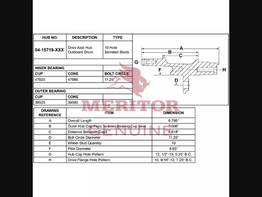 TDA/04-157191-005 - Ay-Rear Hub