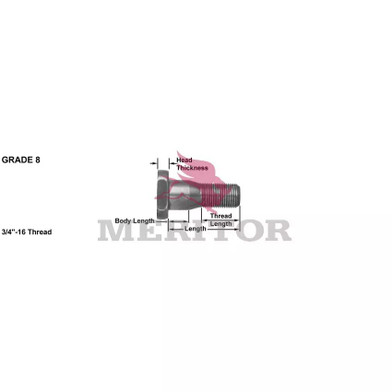 TDA R0010258R, Stud - Right Hand