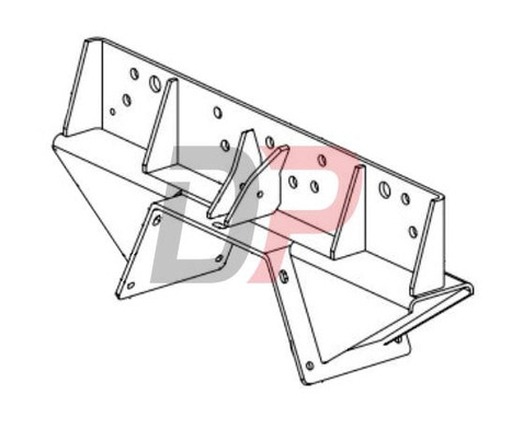 HDR 60686-041, Saddle Assembly - 10, Hn462