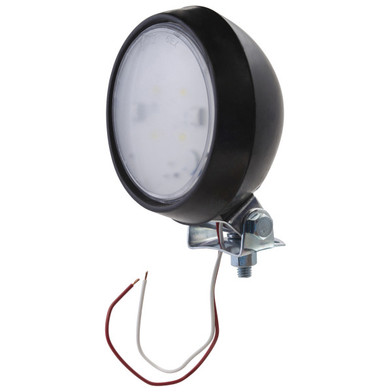 GRO 63551, White, Led, Rubber Util Lamp, Flood Pat.