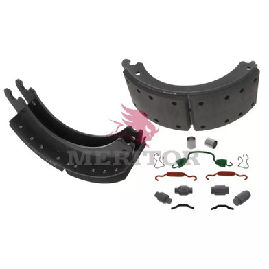 TDA XKW3124720QP, 2 Reman Brake Shoes And Hardware Kit