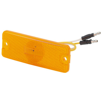 GRO 47733, Clearance/Marker Lamp - Yellow, Led, Low Profile