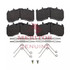 TDA KIT2252L2CGPPR, Pad Kit With Ppr Spring
