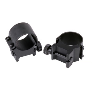 Weaver Top Mount Rngs 1" High Matte Weaver Top Mount Rngs 1" High Matte