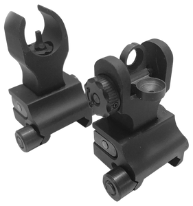 Samson Sight Set Black Anodized Folding HK