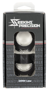 Seekins Precision 00 Scope Rings Matte Black