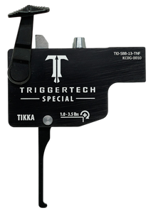 TriggerTech Diamond Black Flat Lever Fits Tikka