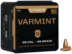 Speer Varmint 22Cal 45gr Jacketed Soft Point
