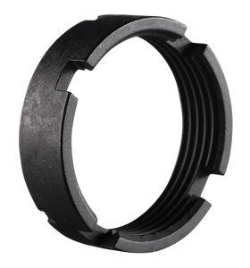 Luth-ar Carbine Lock Ring/Castle Nut Black Steel