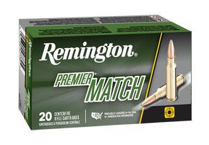 Remington Ammunition Premier Match 6mmCreedmoor 107gr Sierra