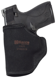 Galco Stow-N-Go IWB Black Leather Belt Clip
