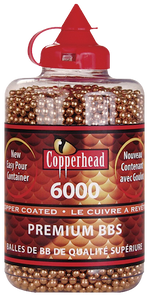 Crosman 0 Copperhead 177 Copper-Coated Steel 6000/Bottle