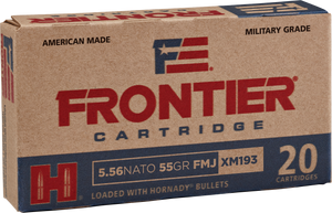 Frontier Cartridge Military Grade Centerfire Rifle 5.56x45mmNATO