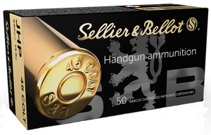 Sellier & Bellot Handgun 45Colt 230gr Jacketed