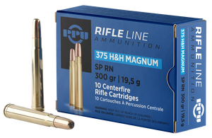 PPU Standard Rifle 375H&HMag 300gr Soft Point