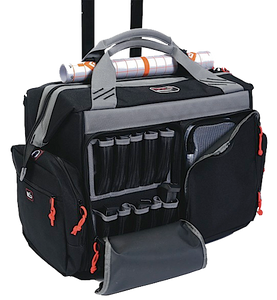 GPS Bags Rolling Black Canvas Holds 4