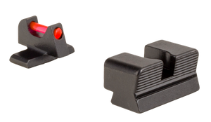 Trijicon Fiber Sights Red/Fiber Optic Front Sight-Black/Blank