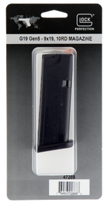 Glock G19 Gen5 10rd 9mm Luger Black