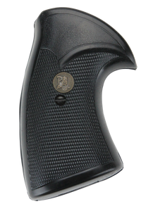 Pachmayr 0 Presentation Grip Checkered Black Rubber