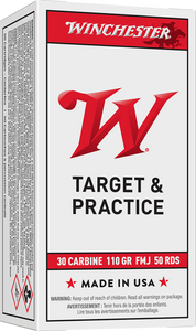 Winchester Ammo USA 30Carbine 110gr Full Metal