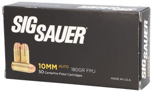 Sig Sauer Elite Ball 10mmAuto 180gr Full