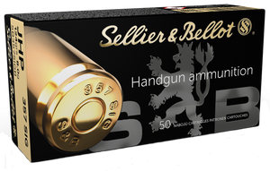 Sellier & Bellot Handgun 357Sig 124gr Jacketed