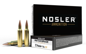 Nosler Match Grade RDF 22Nosler 70gr RDF