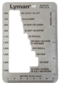 Lyman E-Zee Case-Length Gauge Pistol, Revolver