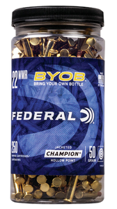 Federal Champion Training BYOB 22WMR 50gr Jacketed