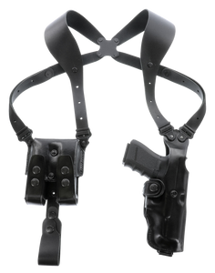 Galco VHS 4.0 Shoulder System Black Leather