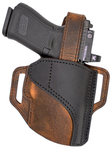 Versacarry Trooper OWB Size 04 Black/Gray Leather