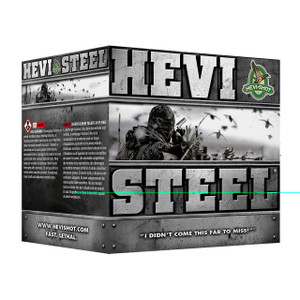 Hevi Steel 12ga 3.5" #4 25/250