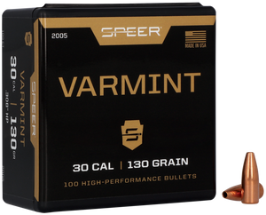 Speer Varmint 30Cal 130gr Jacketed Hollow Point