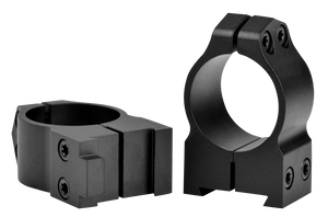 Warne Maxima Matte Black Steel 1" Tube