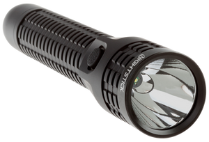 Nightstick Metal Duty/Personal-Size Rechargeable Flashlight Black Anodized