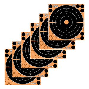 EZ-Aim Splash Reactive Self-Adhesive Paper Black/Orange 8"