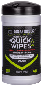 Breakthrough Clean Quick Wipes 5" x 6"