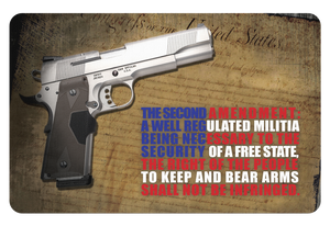 TekMat Right To Bear Arms Cleaning Mat