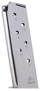 Mec-Gar Colt Government 7rd 45 ACP, Nickel