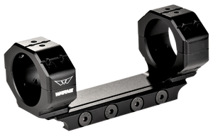 Warne Precision Mount Scope Mount/Ring Combo Black