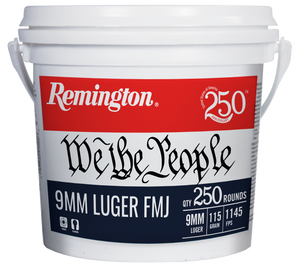 Remington Ammunition 9mmLuger 115gr Full Metal Jacket